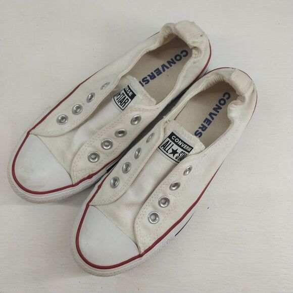 Size 7 - Converse Chuck Taylor All Star Shoreline White *No Laces* - Picture 1 of 6